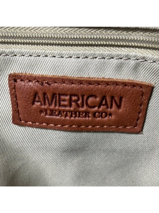 American Leather Co Cleveland Backpack Brandy Brown Smooth Leather main image 16